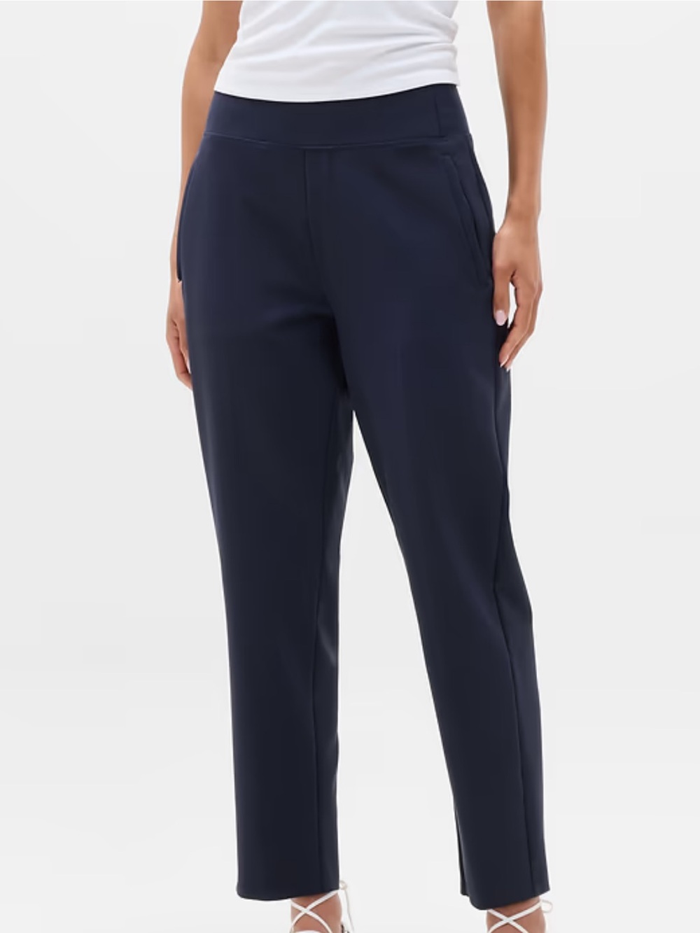 Athleta Navy Blue Endless High Rise Pant Size 8